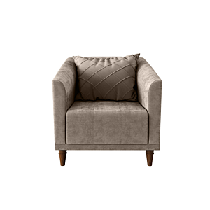 Fauteuil New Natello - Gris Clair