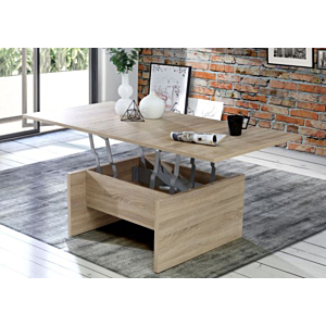 Table Basse Extensible Belemir - Chêne Clair