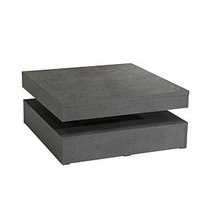 Table Basse Rotative Trapp - Gris Foncé