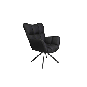 Fauteuil Pivotant Washington - Noir