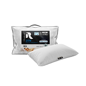 Oreiller Richbond Zen Moelleux 70X45Cm - Blanc Essentiel HIVER