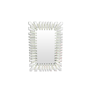 Miroir Décoratif 120X80X4Cm - Gris