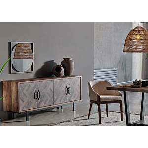 Buffet Hardy - Marron