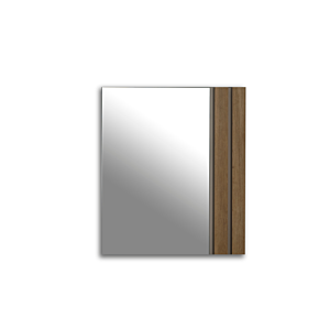 Miroir Huga - Beige / Chêne
