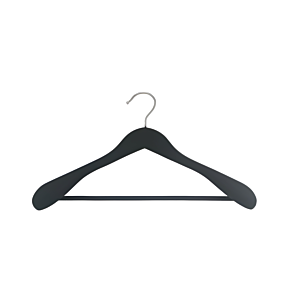 Cintre En Bois - Noir Accessoires salle de bain