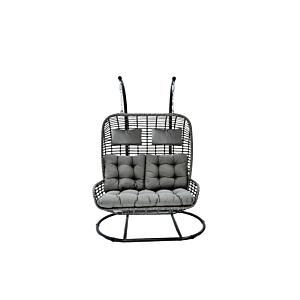 Chaise Pendante 2 Places New Glory - Gris Liquidations Jardin