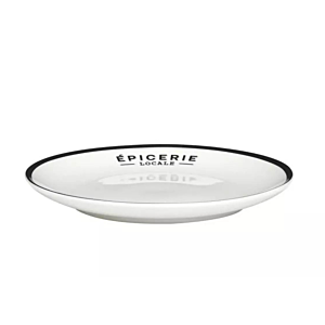 Assiette D'Épicerie 27Cm - Blanc