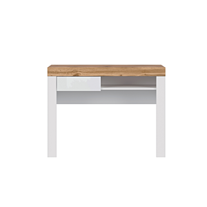 Console Holten - Chêne / Blanc