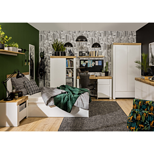 Bureau Holten - Chêne / Blanc