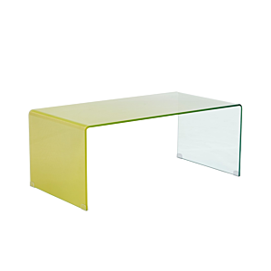 Table Basse Amarillo - Jaune Transparent