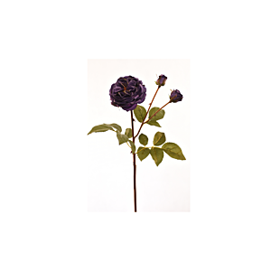 Rose 55Cm - Violet Plantes et fleurs artificielles