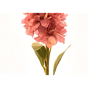 Fleur Delphinium 80Cm - Rose / Jaune