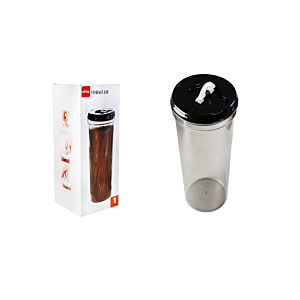 Boîte À Provision En Plastique 2000Ml - Noir
