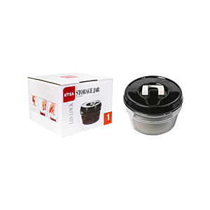 Boîte À Provision En Plastique 350Ml - Noir