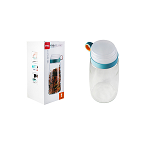 Boîte À Provision Avec Couvecrle Mesureur 2200Ml - Blanc