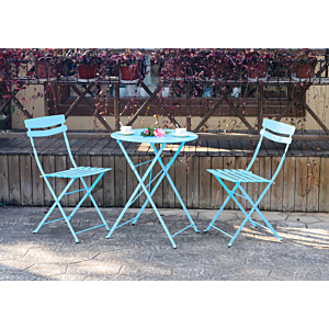 Set Bistrot Baihe Avec 2 Chaises + Table