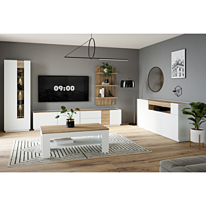 Etagère Murale 3 Niveaux Lewisville - Beige