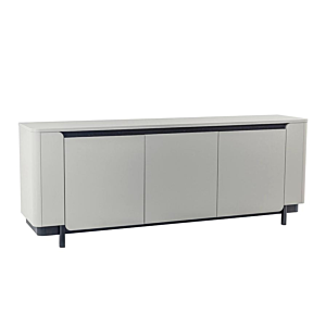 Buffet 3 Portes Vodol - Beige / Noir