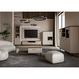 Meuble Tv Lacetti Beige / Crème