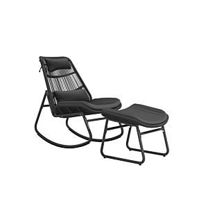 Chaise Relax + Repose Pieds Alicia 