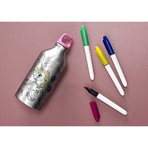Bouteille De Transport À Colorier 55Cl - Gris