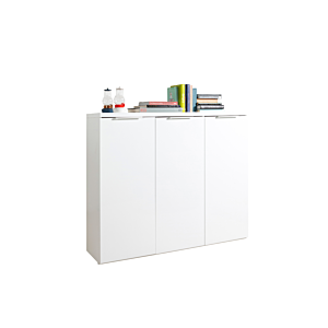 Meuble Multifonction Mundi 3 Portes - Blanc Soldes été vague 2