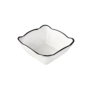 Set Apéritif 3 Pièces - Blanc / Noir Art de la table