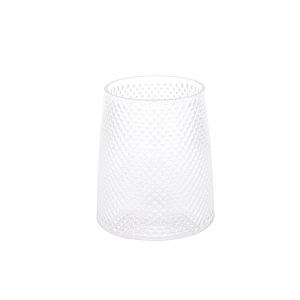 Vase En Verre 13X15Cm - Blanc Vases