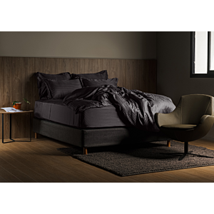 Parure De Lit Satinée Richbond - Gris