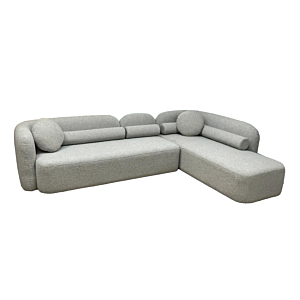 Canapé D'Angle Droit Loft - Gris 