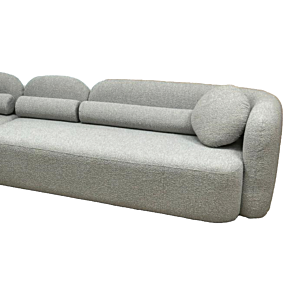 Canapé D'Angle Gauche Loft - Gris 