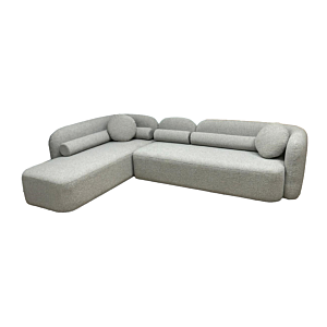 Canapé D'Angle Gauche Loft - Gris 