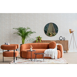 Canape Loft En Cercle 230Cm - Camel