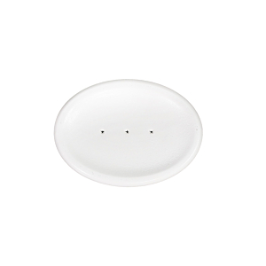 Porte Savon En Porcelaine - Blanc Accessoires