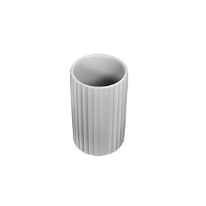 Gobelet En Porcelaine - Gris