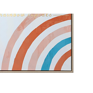 Tableau Arc En Ciel 45X60 - Multicouleur
