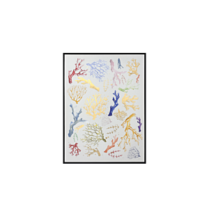 Tableau Arbustes 60X80 - Multicouleur Décorations