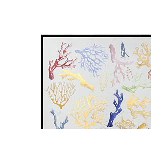 Tableau Arbustes 60X80 - Multicouleur