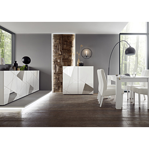 Buffet 2 Portes Vittoria - Blanc