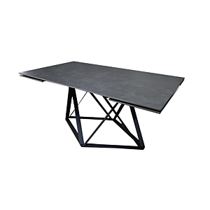 Table À Manger Extensible Uno 160-240Cm - Noir