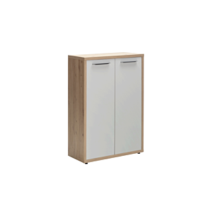 Élément De Rangement Disegno Art 3 Niches + 2 Portes - Blanc Crème / Beige