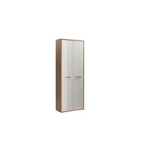 Élément De Rangement Disegno Art 6 Niches + 2 Portes - Blanc Crème / Beige