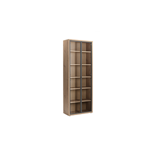 Élément De Rangement Disegno Art 6 Niches Et 2 Portes - Blanc Crème / Beige