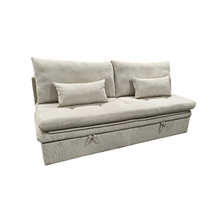 Canapé Riva Avec Fonction Lit Et Rangement - Beige