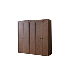 Armoire Malaga 5 Portes - Marron