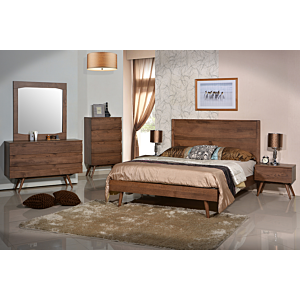 Miroir Bali - Marron