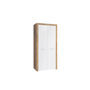 Armoire Balder - Blanc / Chêne Chambre enfant