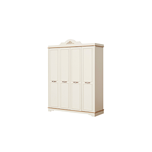 Armoire Ayla - Blanc / Chêne Chambre enfant