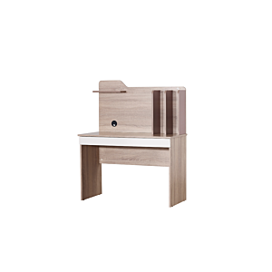 Bureau Mado Avec Environnement - Chêne / Blanc Bureaux