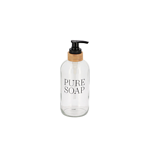 Distributeur À Savon Pure Soap 500Ml - Blanc Gobelets et distributeurs de savon